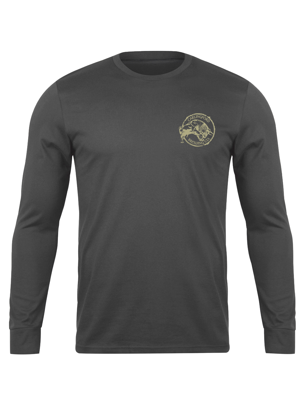 Long Sleeve T-shirt (Graphite) – Carlingford Brewing Co.